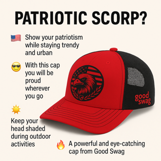 Patriot Eagle Mesh Cap