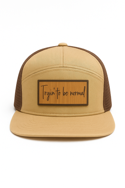 Trying To Be Normal Cap