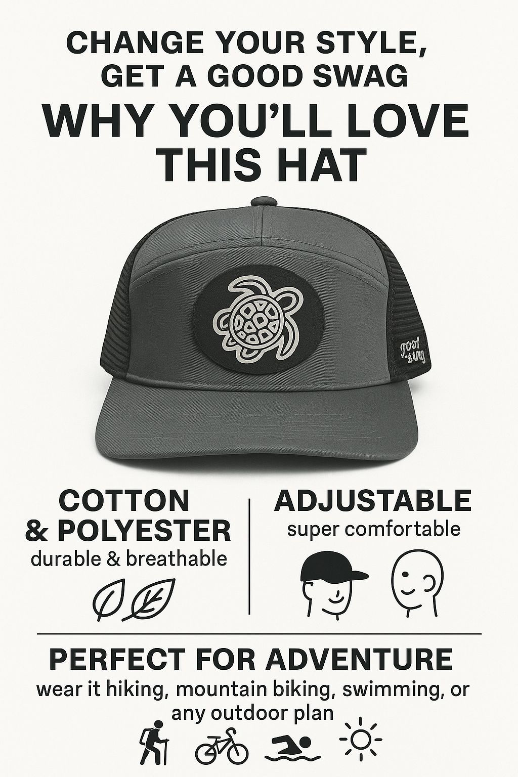 Good Swag Turtle Hat