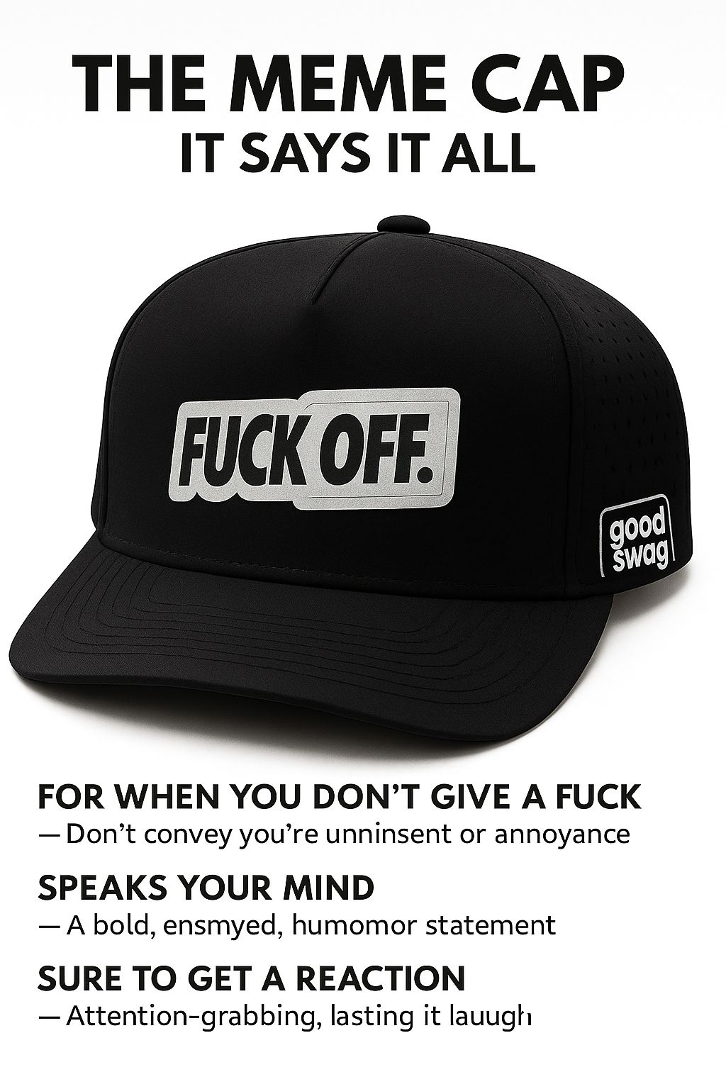 Don't Care Club Cap