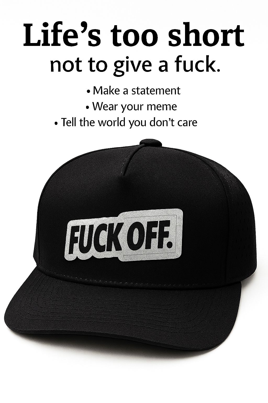 Don't Care Club Cap